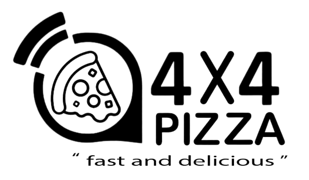 شعار 4x4 PIZZA